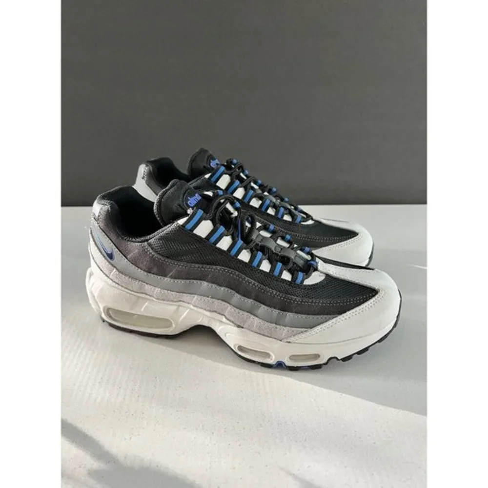 Nike Air Max 95 low-top men black sneakers size 8